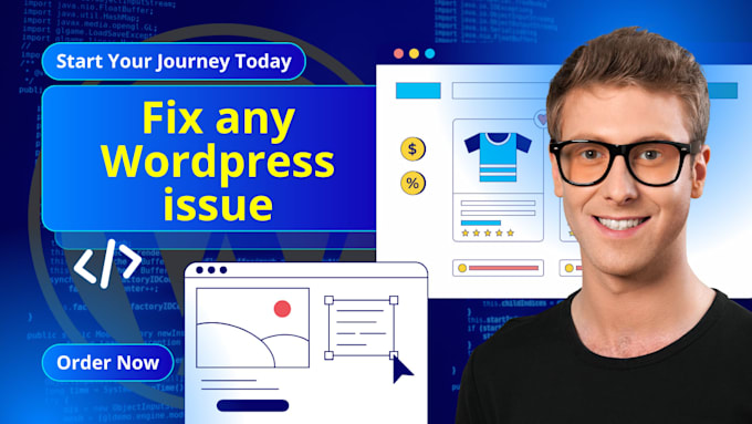 Fix any wordpress issue, error, bug or elementor problem quickly by ...