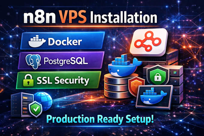 install and deploy n8n on vps with docker and SSL
