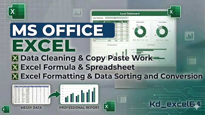 do clean, format, excel formula, data sorting and formatting