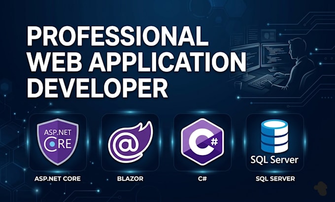 build a web app using aspnet core and blazor