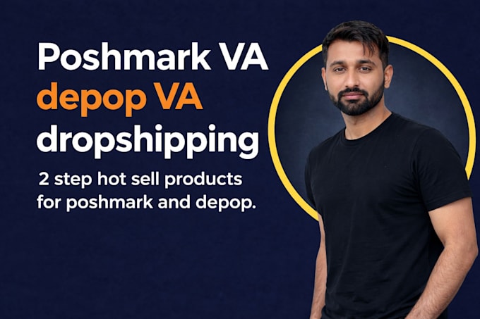 poshmark depop mercari listing and store management VA
