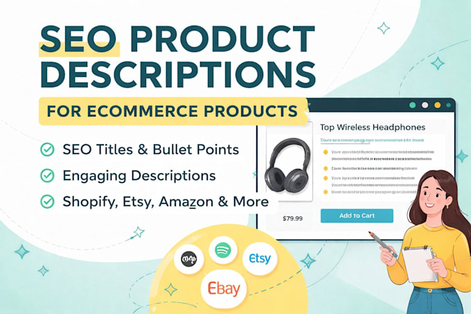 write SEO product descriptions for ecommerce products