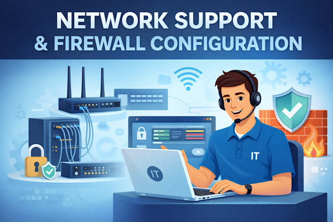 fix network issues and firewall configuration