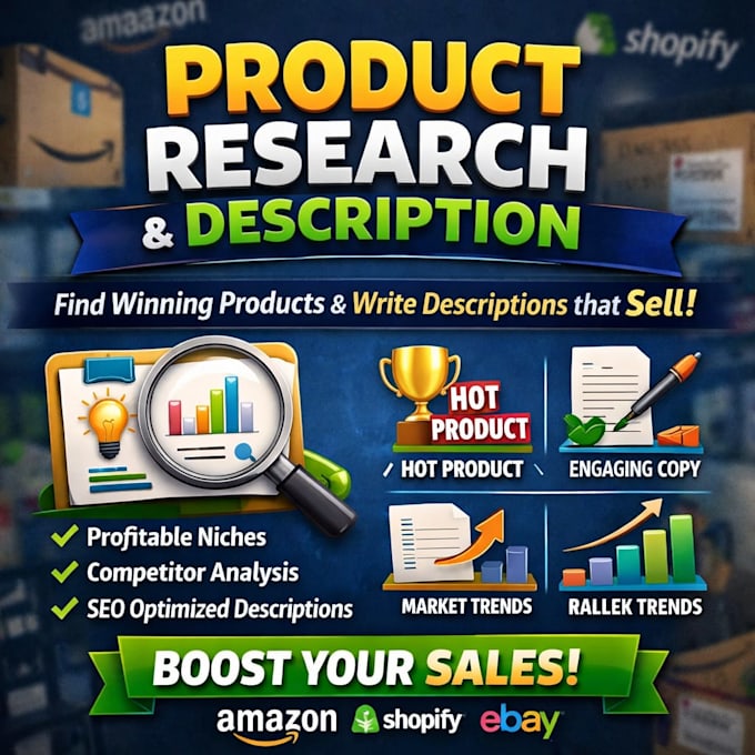write amazon product description for drop shipping websites