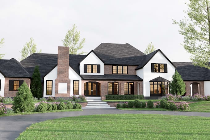 create sketchup 3d model and interior or exterior architecture renders
