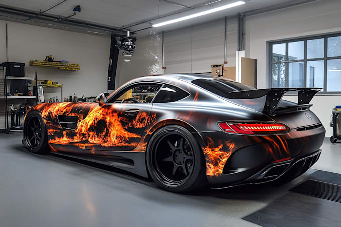 car wrap, truck wrap, van wrap design