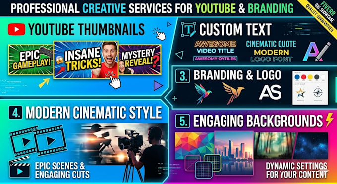 design a catchy youtube thumbnail