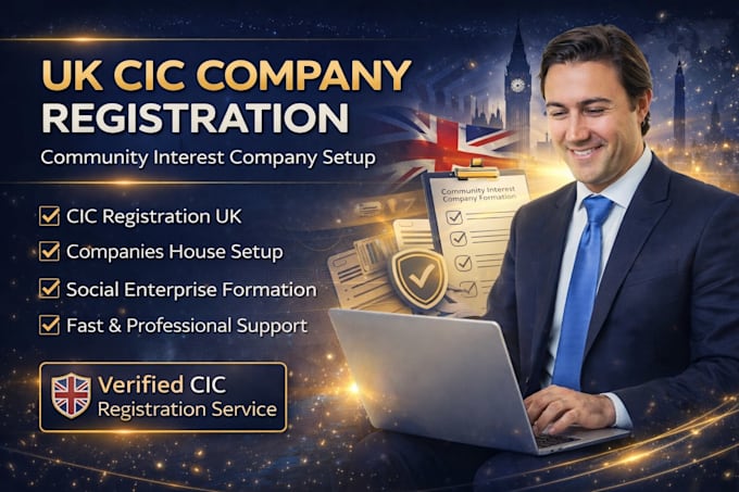 cic registration community interest company UK charity setup