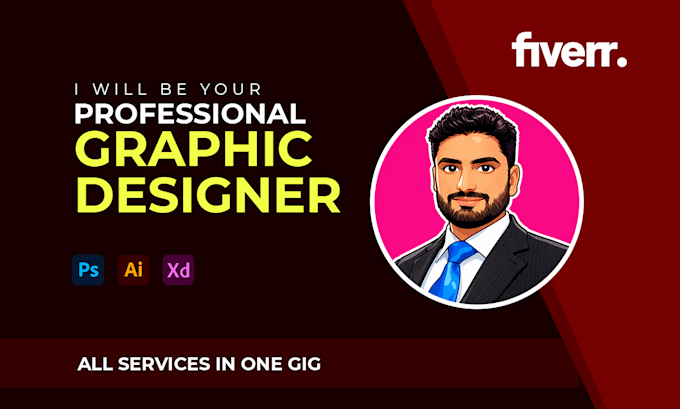 be your professional graphic designer for web or print