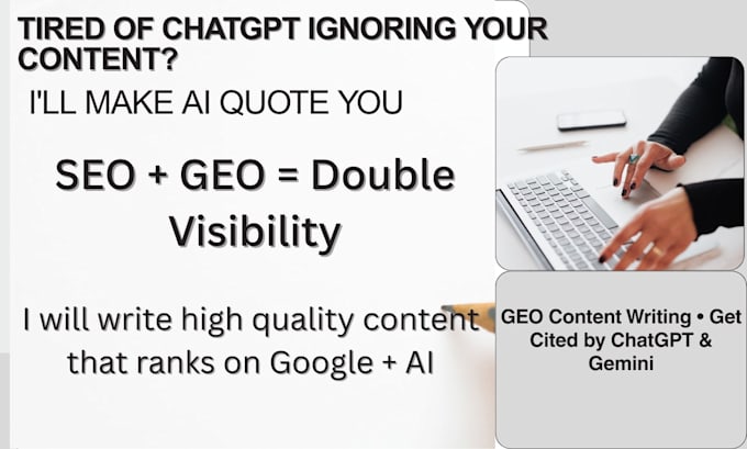 write GEO content for ai search engines