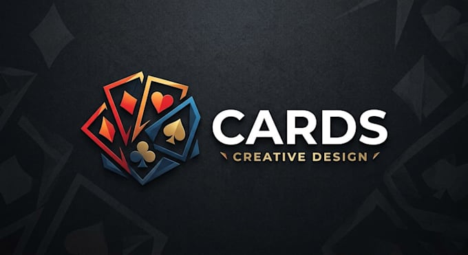 design a creative cards logo