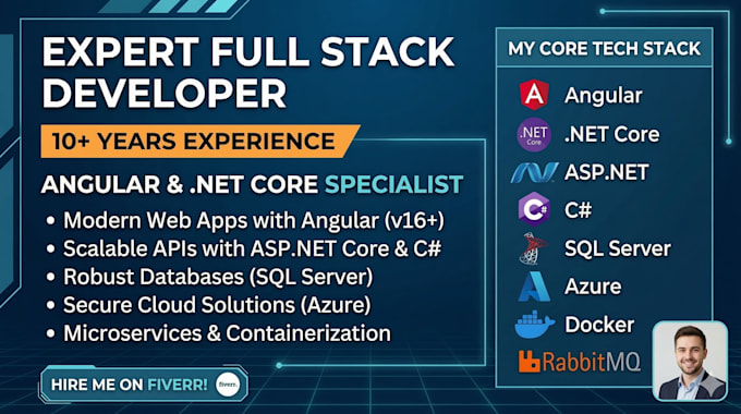 develop scalable net core web API asp net mvc and angular applications