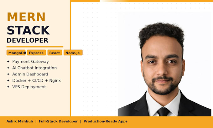 build a mern stack app with payment gateway ai chatbot and admin dashboard
