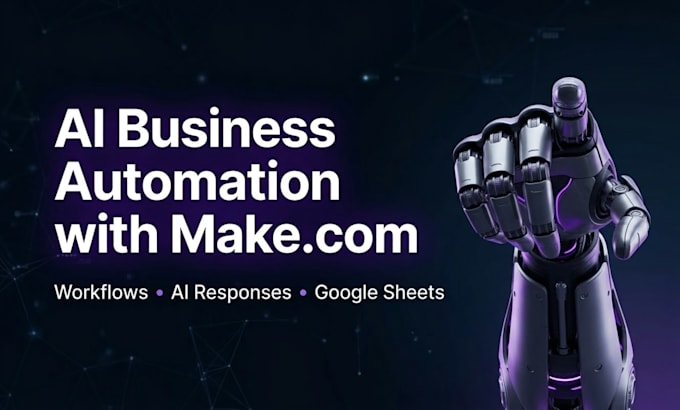 automate your business workflows with ai and makecom