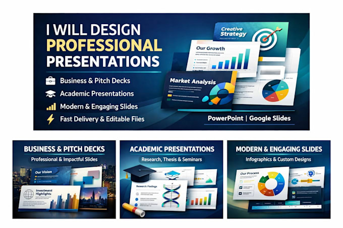 create modern powerpoint google slides  presentations