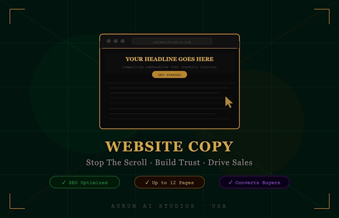 write website copy that converts visitors into customers