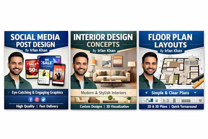 Design professional graphics,interior layouts and architecture floor ...