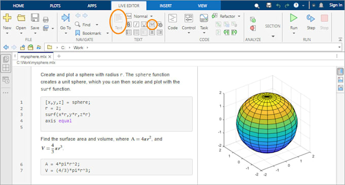 handle matlab programming and data analysis