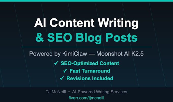 write SEO blog posts, articles, and web content using ai