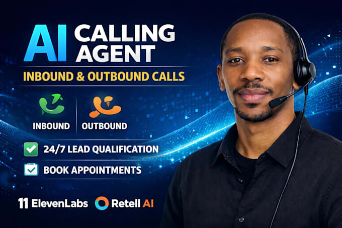 Build an ai calling agent with elevenlabs retell for inbound outbound ...