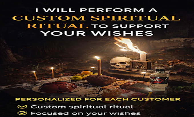 do custom wish spell ritual to support your wishes