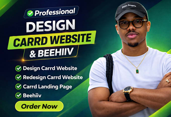 design carrd website redesign carrd website carrd landing page beehiiv