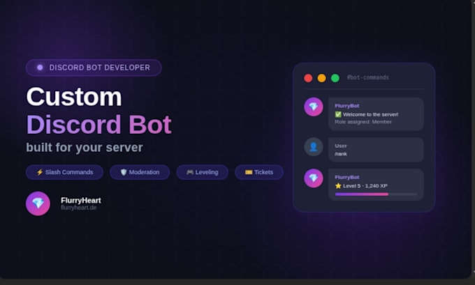 uild a custom discord bot for your server