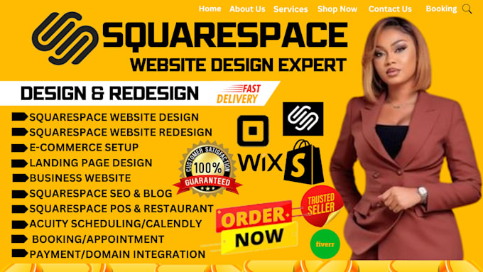 squarespace website redesign squarespace website design square website design