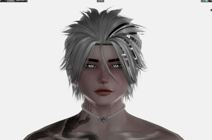 Einen individuellen vrchat-avatar, anime-vrc-avatar, furry-modell ...