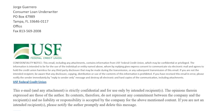 credit and loan approval check