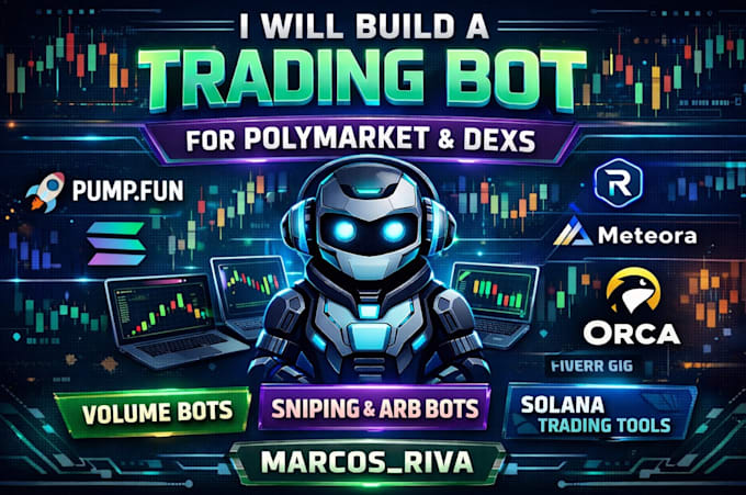 create pump fun trading volume bot on solana, polymarket bot openclaw automation