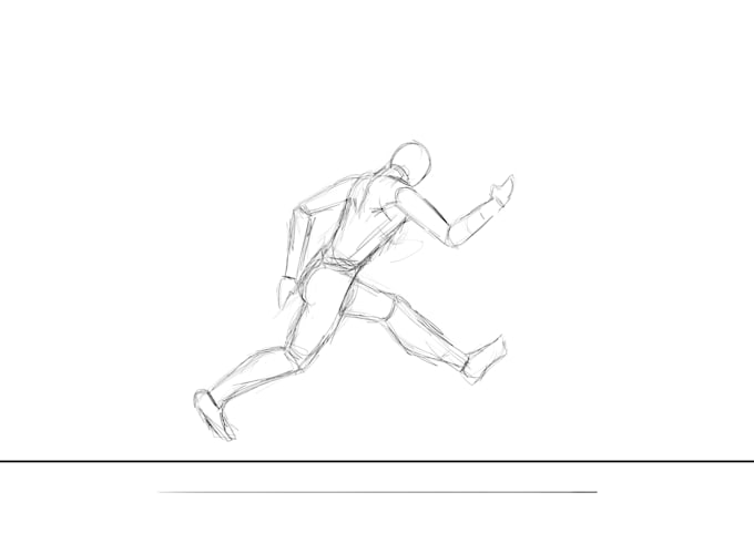 2d hand drawn frame by frame game character animation