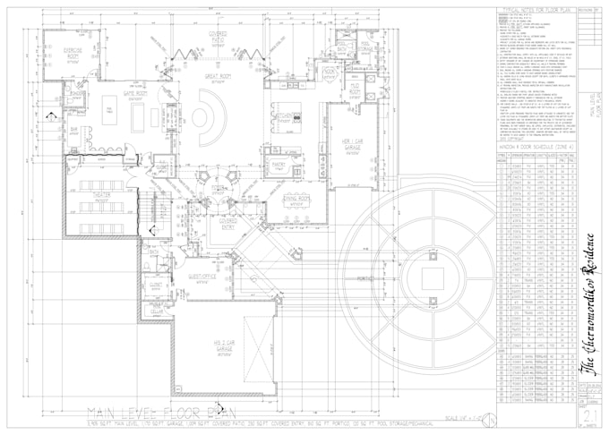 create floor plans site plans and construction documents