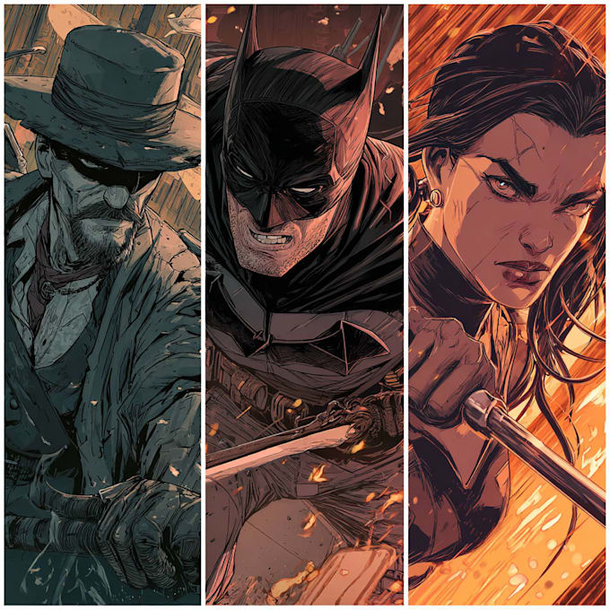draw  comic book illustration graphic novel