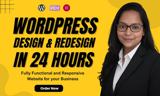 design and redesign business website in 24 hours