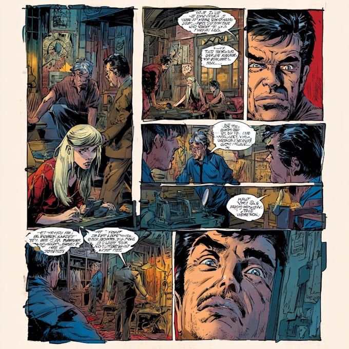 do comic book illustration comic book artist comic page art