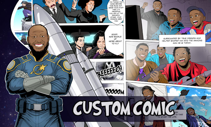 make custom comic based on your script