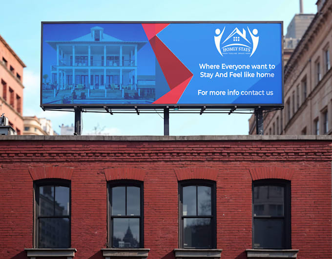 design professional billboard ad