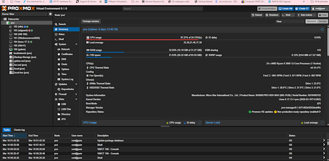 cpu compute environment optimized for batch