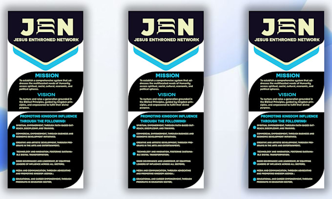 design a modern company flyer