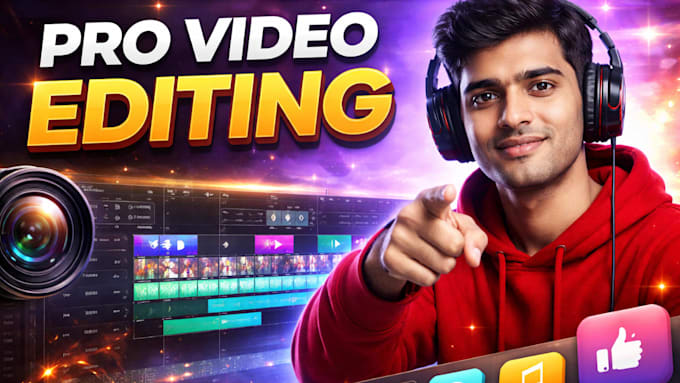 professionally edit your youtube videos