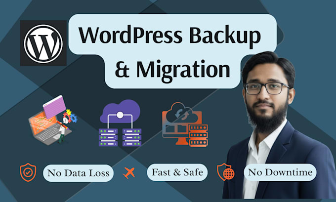 do wordpress migration backup clone website maintenance domain transfer