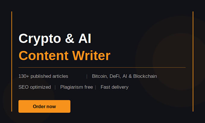 write SEO crypto and ai blog posts for your website