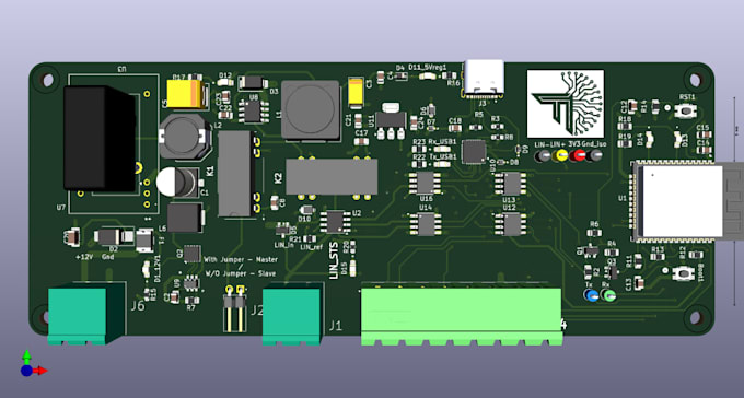 design professional pcb in easyeda and altium