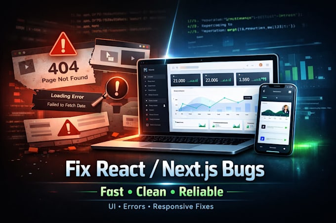 fix bugs in your nextjs or react app