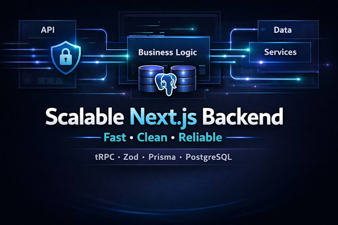build a scalable nextjs backend that ships faster
