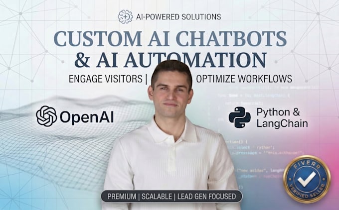 build a custom ai chatbot and ai automation for your website