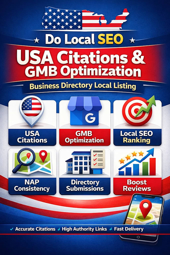 do local seo usa citations gmb optimization business directory local listing