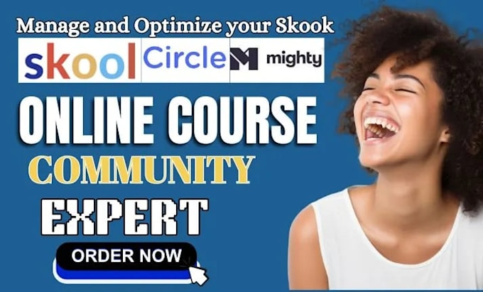 setup skool community, course creation, mighty network community setup, kajabi