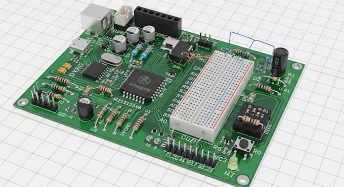 do embedded systems pcb design with fritzing